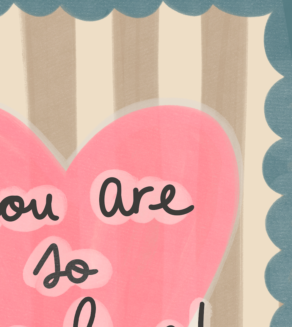You Are So Very Loved Nursery Print
